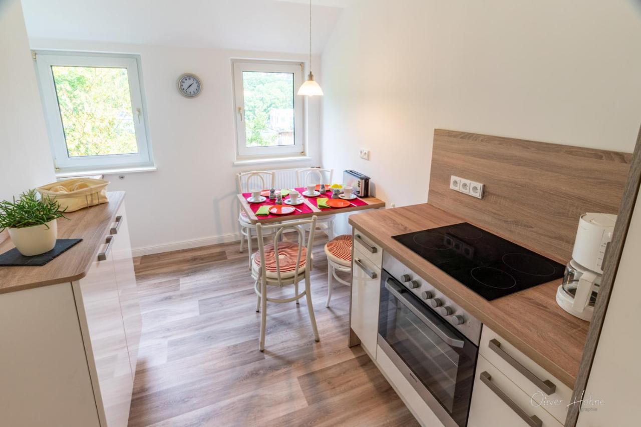 Ferienwohnung Am Waldrand Bad Laasphe Exterior foto